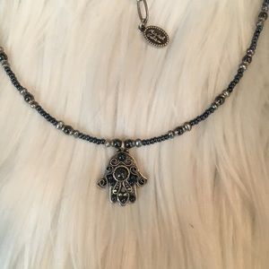 Michal Golan Hamsa Pendant necklace